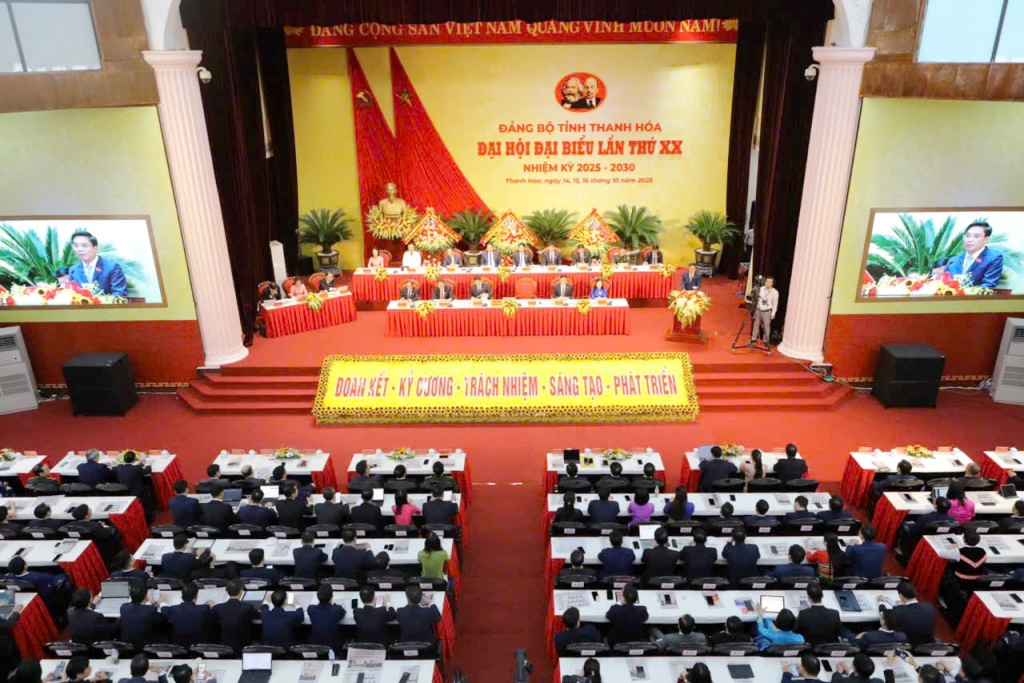 Bế mạc Đại hội Đại biểu Đảng bộ tỉnh Thanh Hóa lần thứ XX