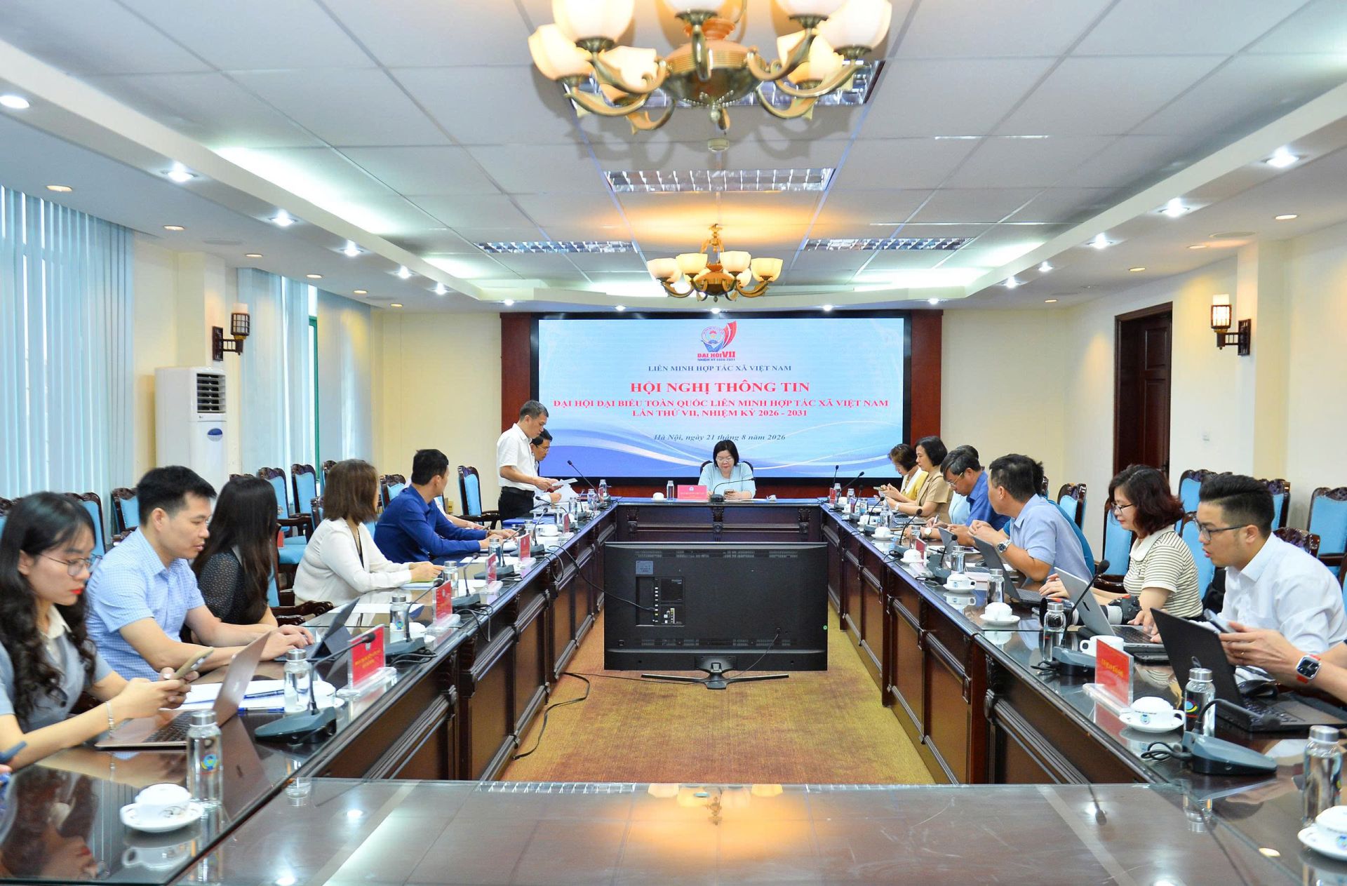 Hội nghị thông tin Đại hội đại biểu toàn quốc Liên minh Hợp tác xã Việt Nam lần thứ VII, nhiệm kỳ 2026-2031