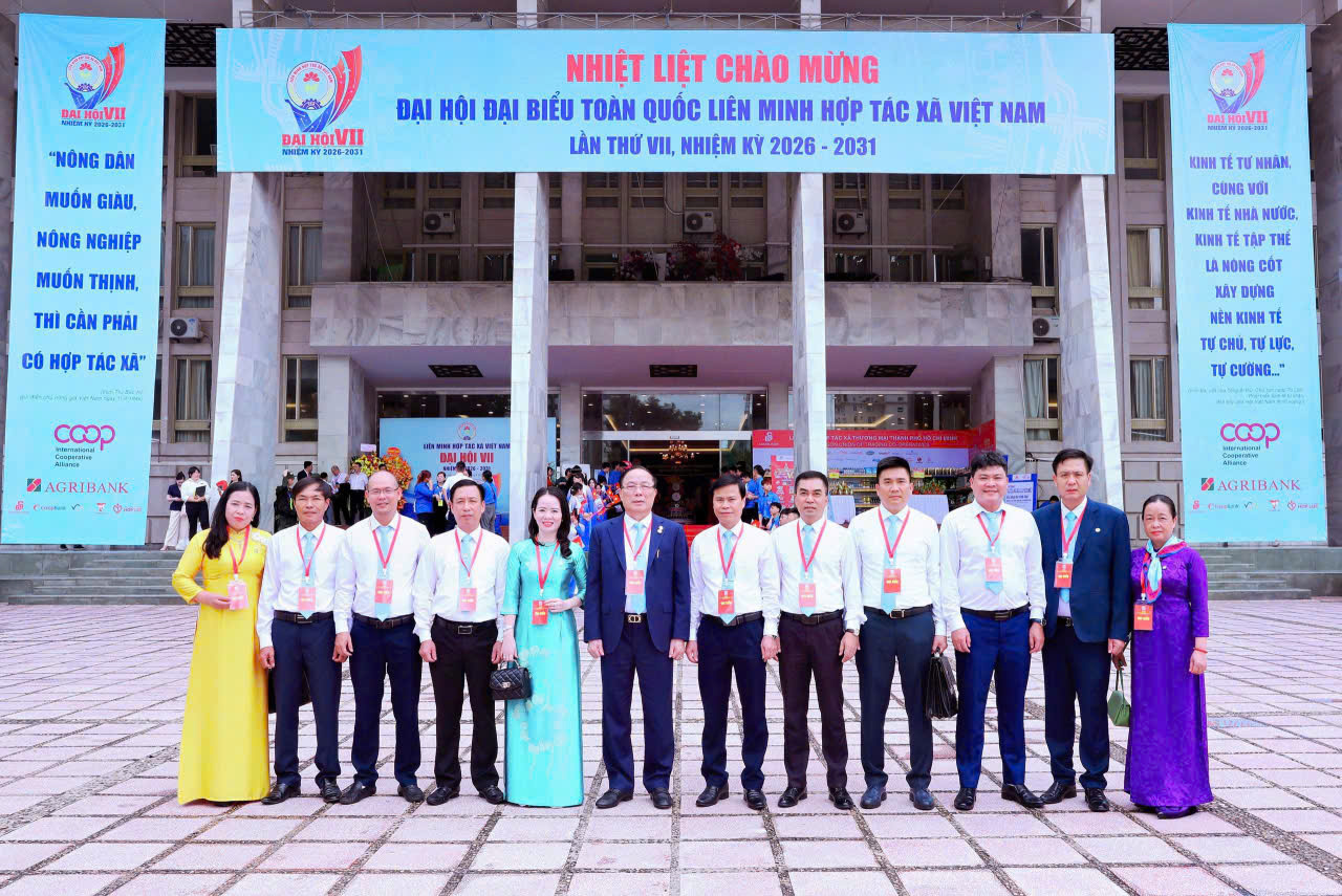 Đoàn đại biểu Liên minh Hợp tác xã tỉnh Thanh Hóa tham dự Đại hội VII - Dấu ấn đổi mới, khát vọng phát triển